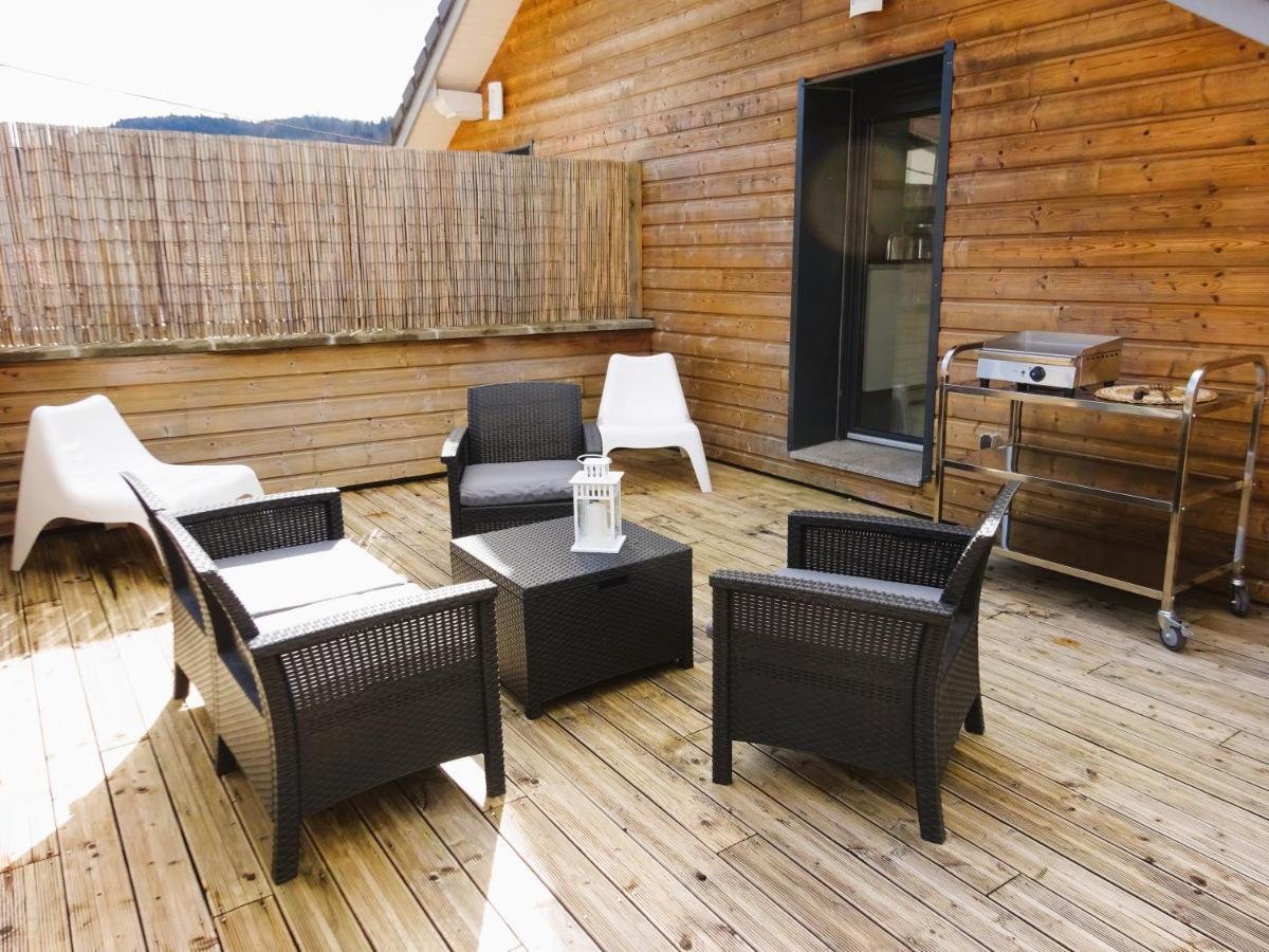 Studio Terrasse Le Thillot Exteriör bild